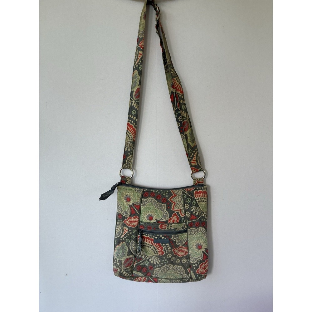 Vera Bradley Crossbody Purse Multicolor‎ Floral Design Preppy Stylish